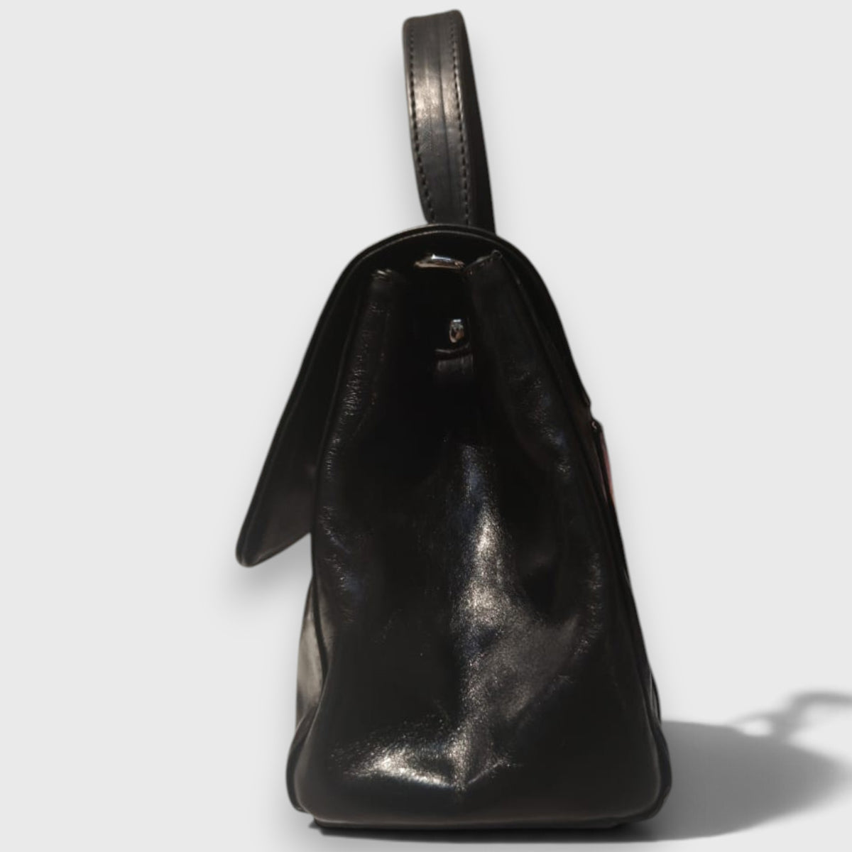 Pelletteria Pelle Nuda Milano, vera pelle italiana, Negozio borse donna, Amor nero lucido