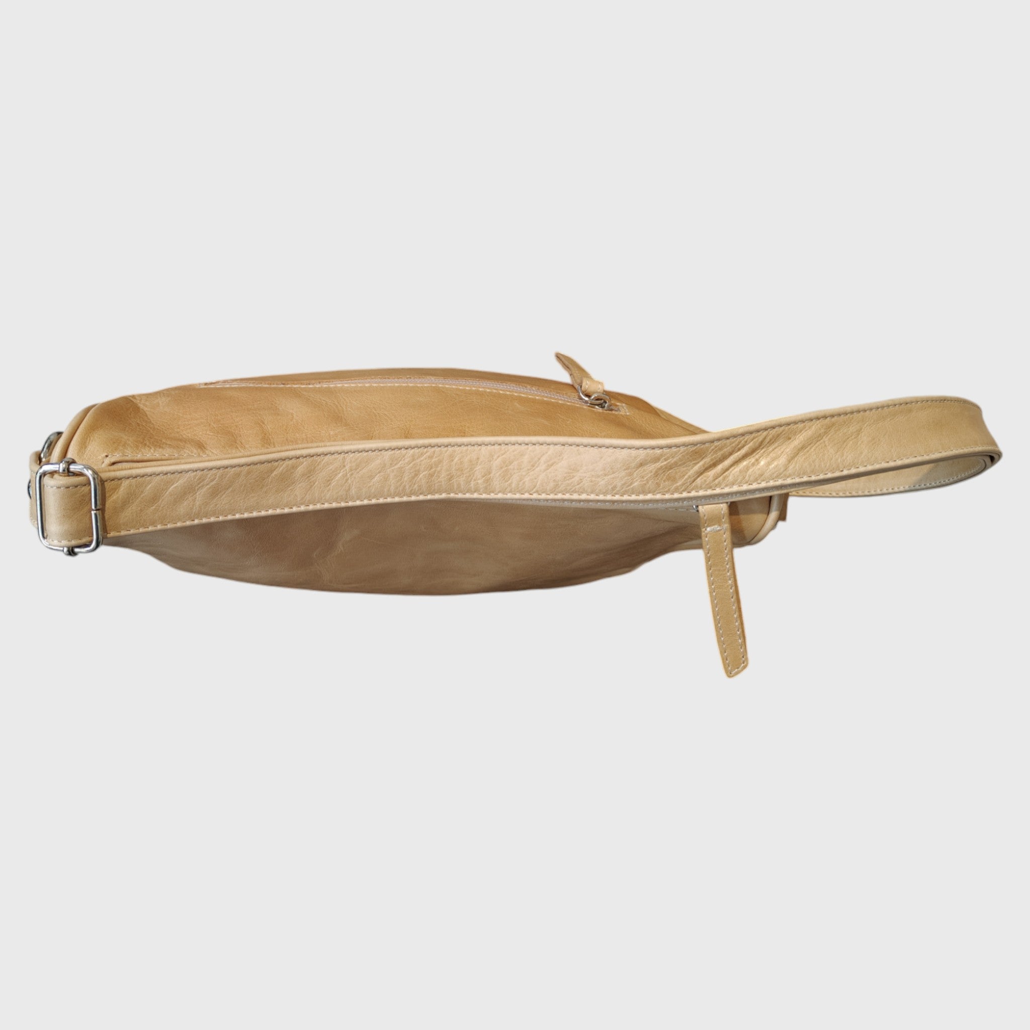 Pelletteria Pelle Nuda Milano, Artigianato italiano, Borsa donna, Vera pelle, Aurora marrone
