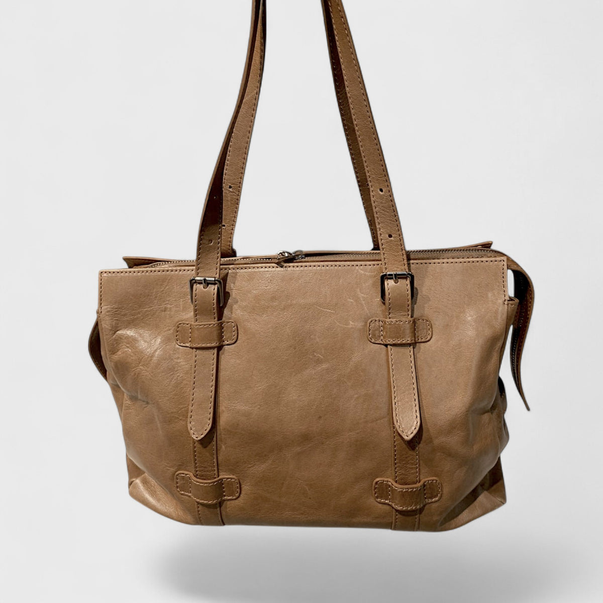 Pelletteria Pelle Nuda Milano, Vera Pelle Italiana, Negozio borse donna, Inglesina marrone