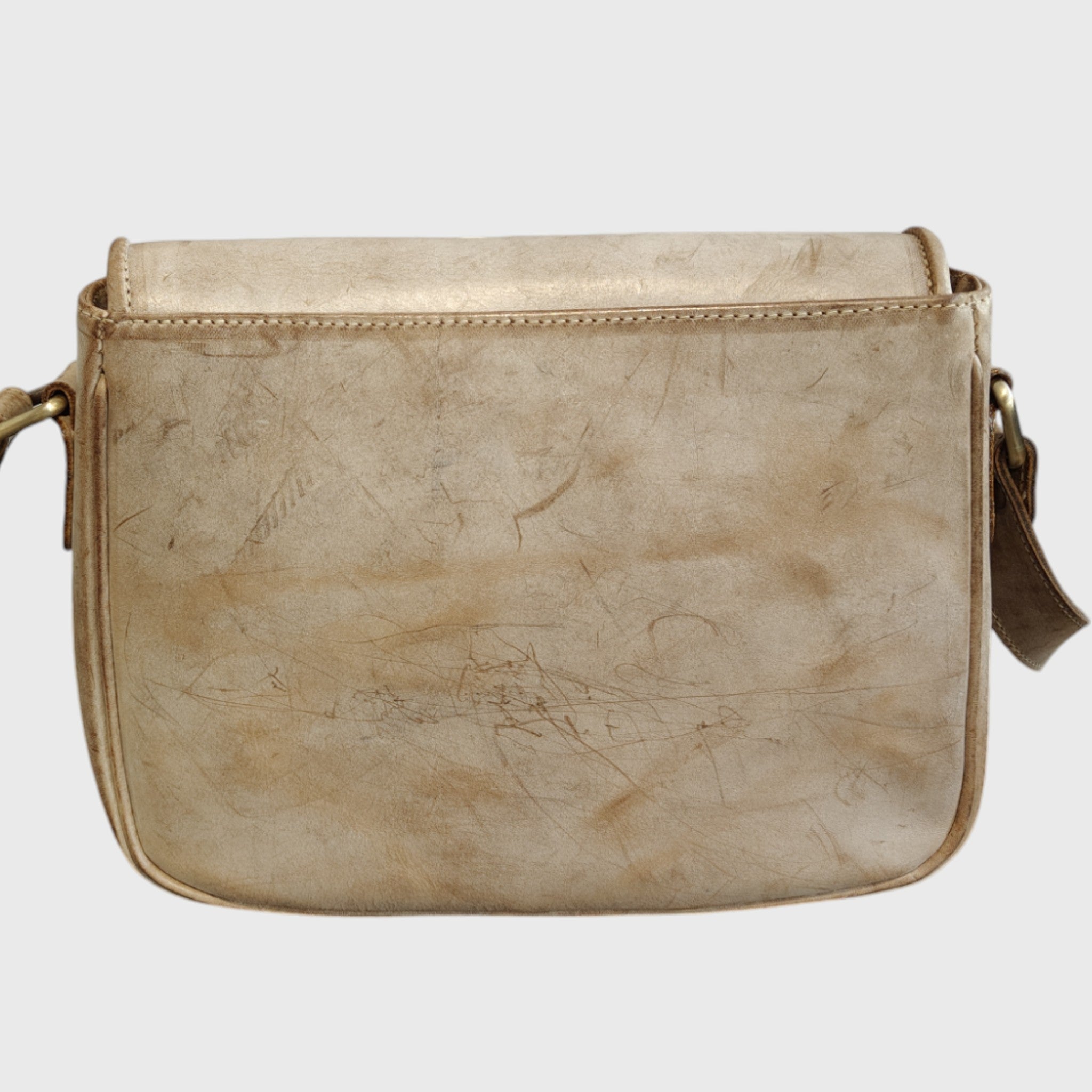 Pelletteria Pelle Nuda Milano, Borsa donna, Artigianato italiano, vera pelle, Tolfa grigia