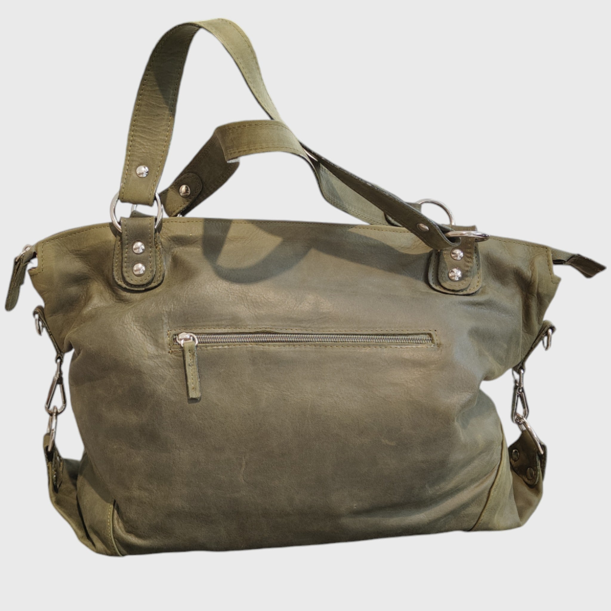 Pelletteria Pelle Nuda Milano, Artigianato italiano, borsa donna, vera pelle, Torino verde