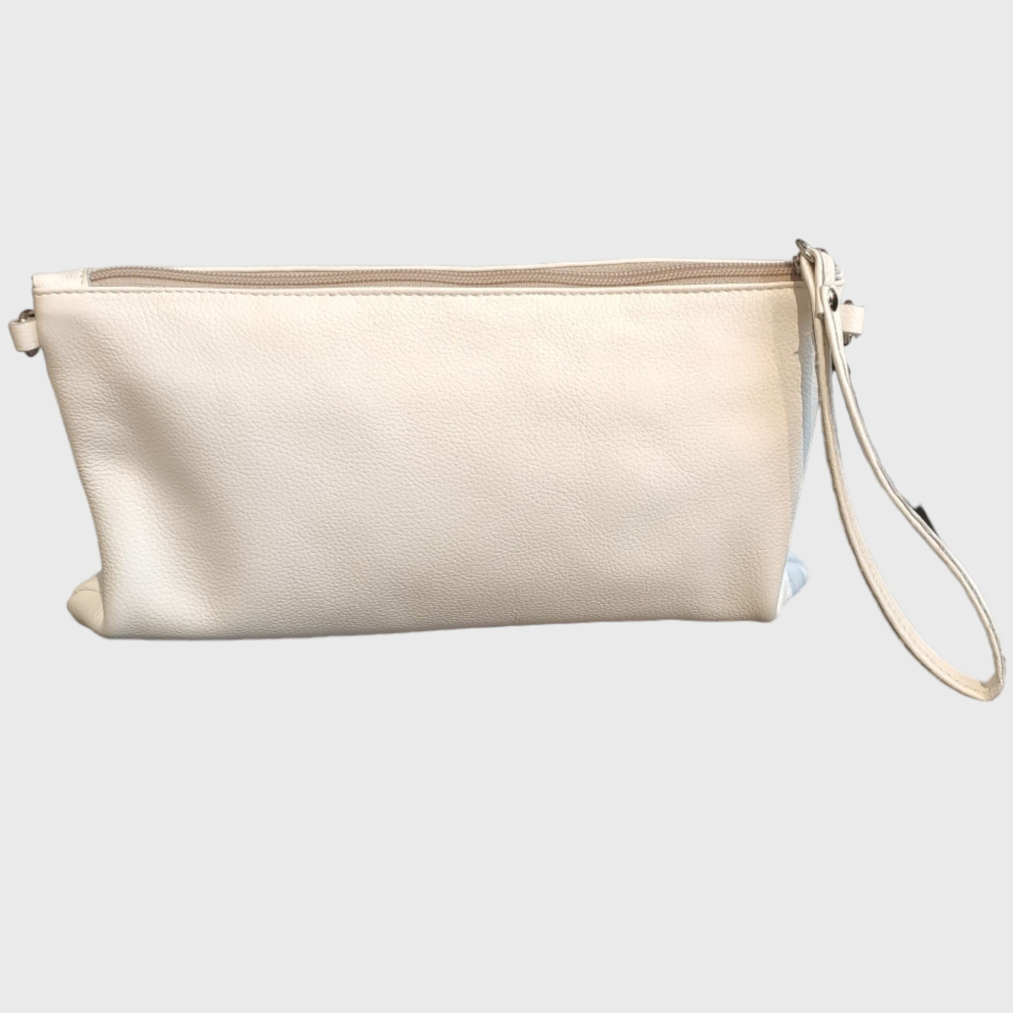 Pelletteria Pelle Nuda Milano, Artigianato italiano, vera pelle, borsa donna, tracolla asv bianca