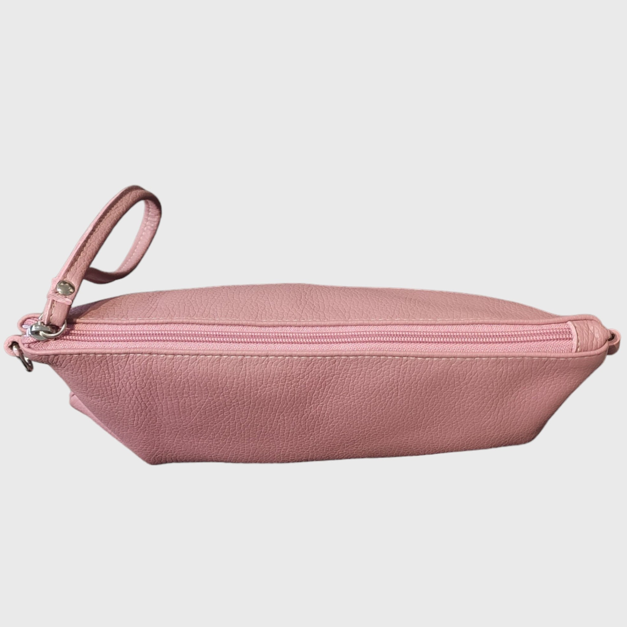 Pelletteria Pelle Nuda Milano, Artigianato italiano, vera belle, borsa donna, tracolla asv rosa