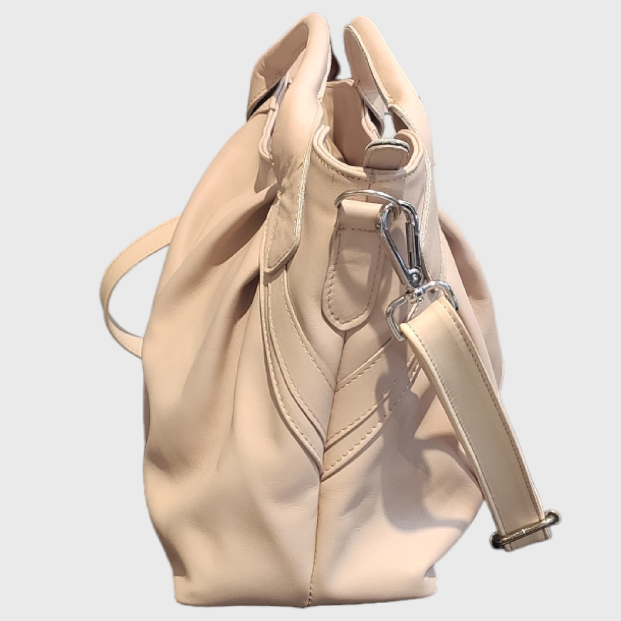 Pelletteria Pelle Nuda Milano, Artigianato italiano, Borsa donna, Vera pelle, Veronica rosa