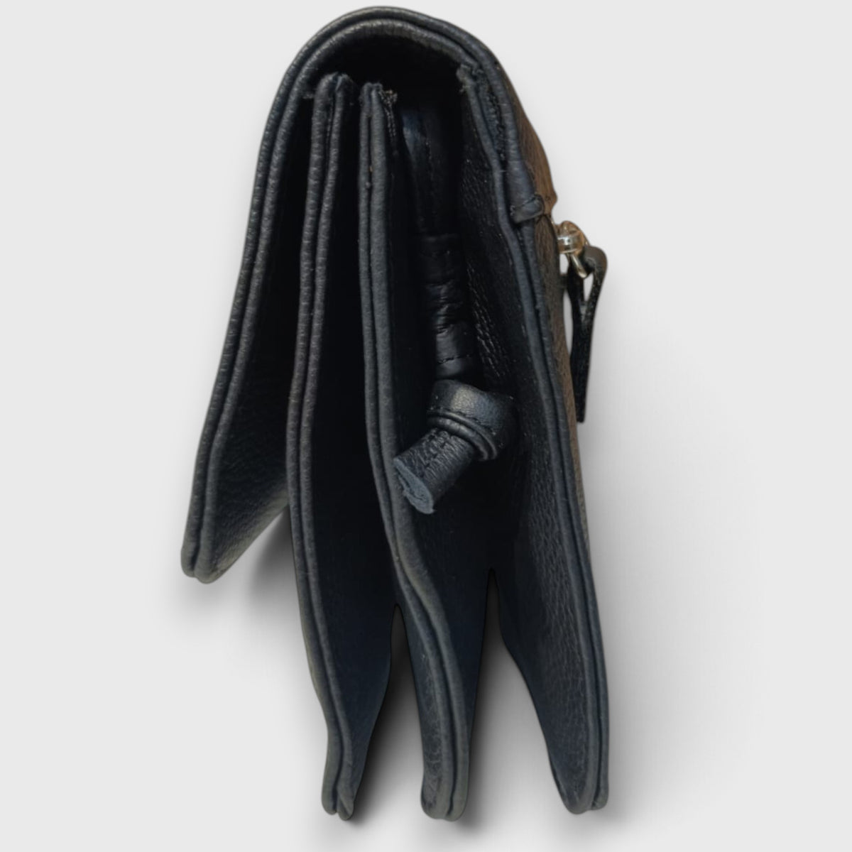 Pelletteria Pelle Nuda Milano, Vera pelle italiana, Negozio borse donna, 3 Soffietti nero