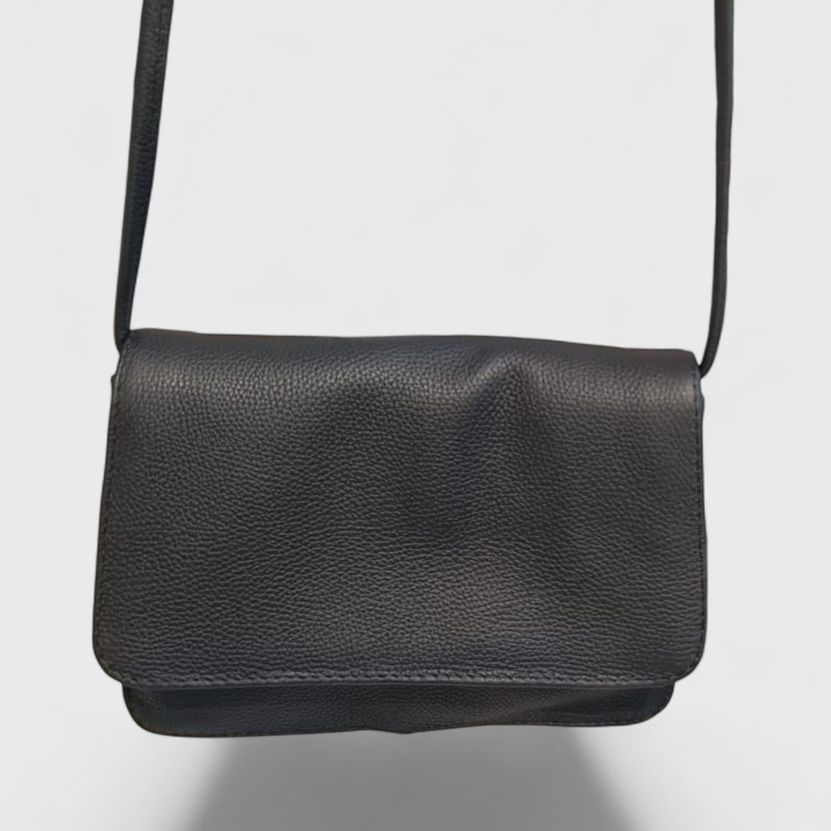 Pelletteria Pelle Nuda Milano, Vera pelle italiana, Negozio borse donna, 3 Soffietti nero