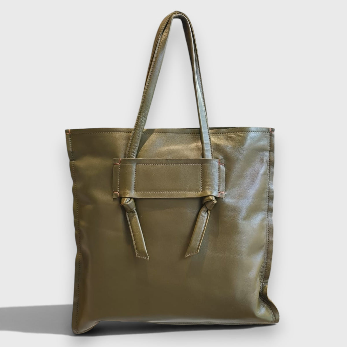 Pelletteria Pelle Nuda Milano, Vera pelle italiana, negozio borse donna, Agata verde
