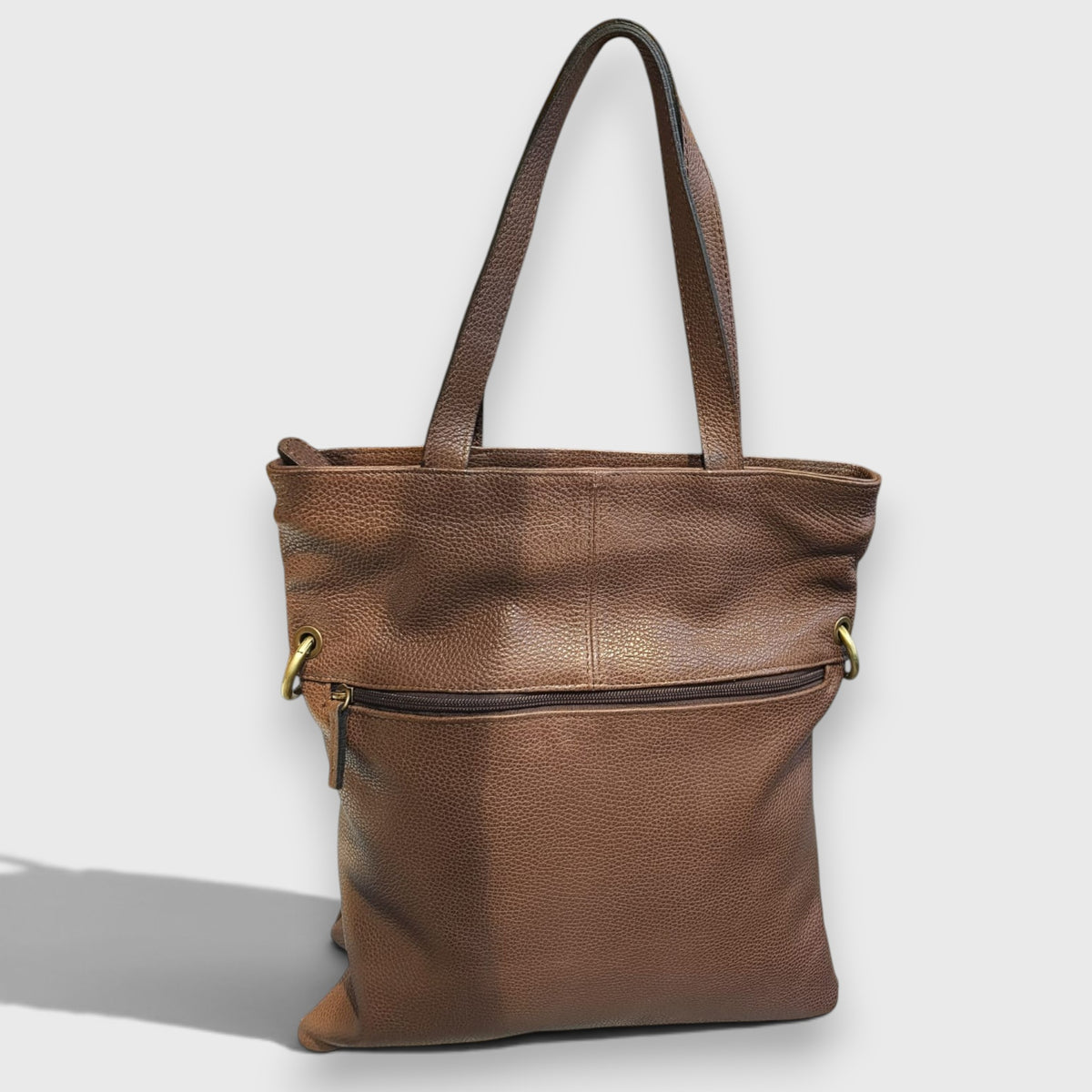 Pelletteria Pelle Nuda Milano, Vera pelle Italiana, Negozio borse donna, Alice marrone
