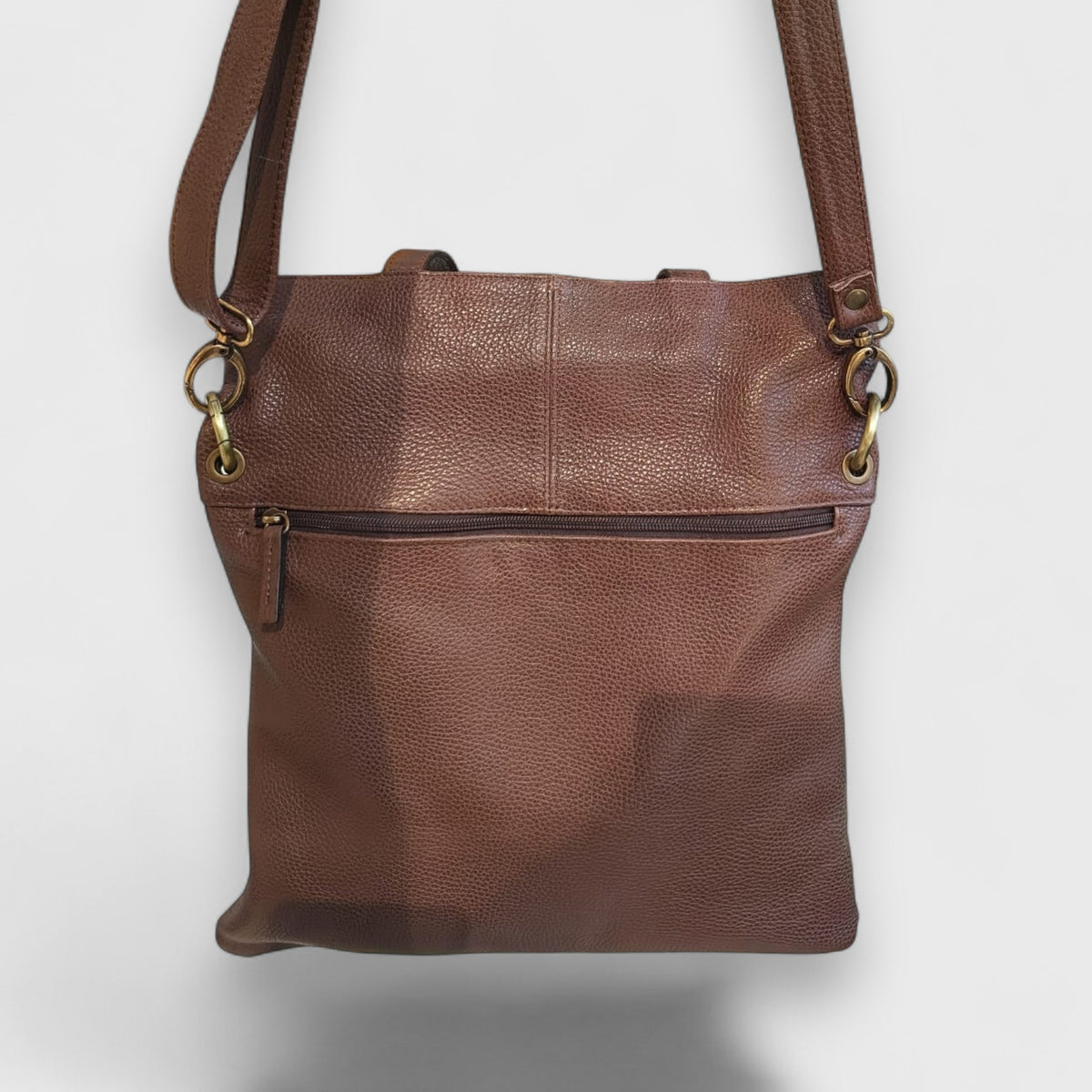 Pelletteria Pelle Nuda Milano, Vera pelle Italiana, Negozio borse donna, Alice marrone