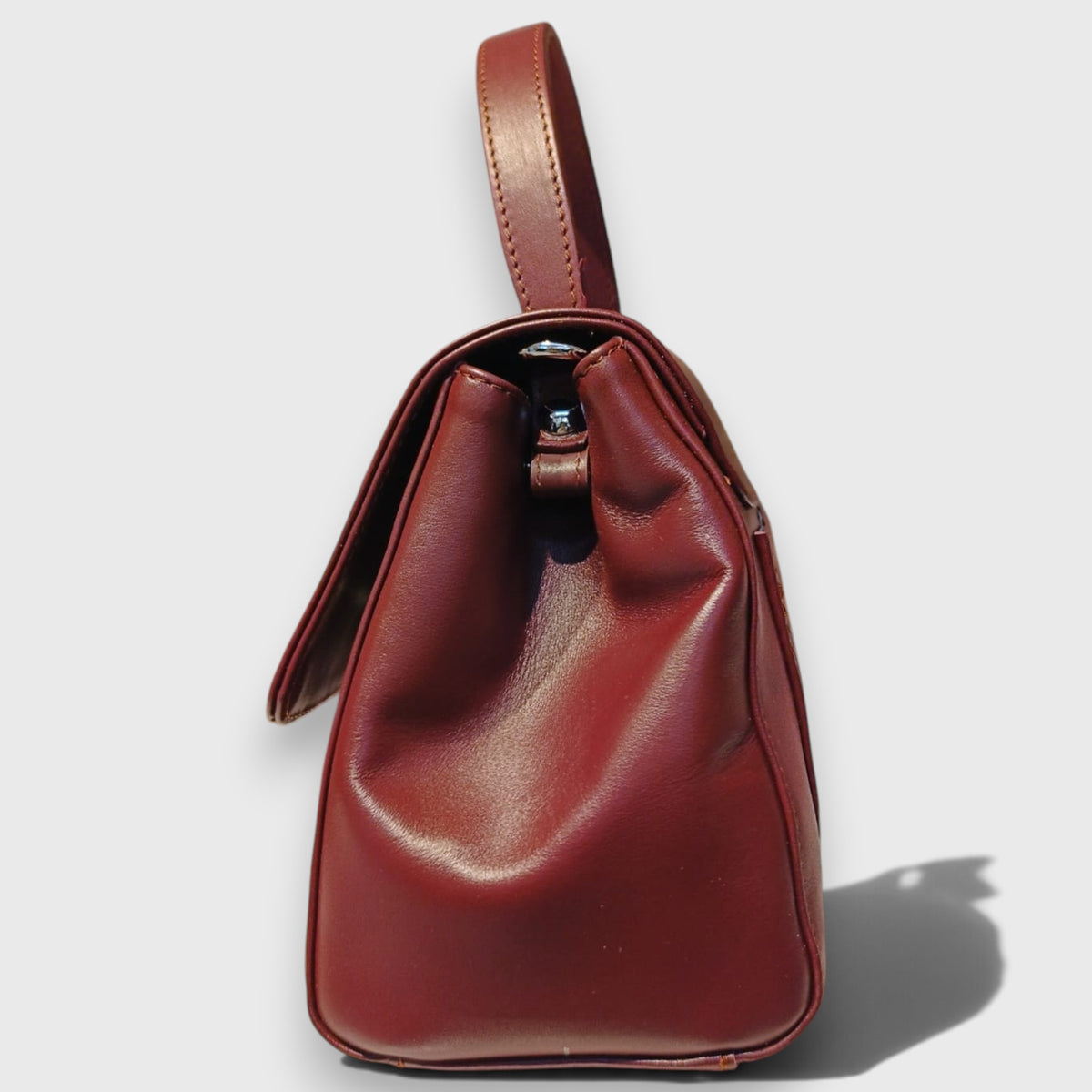 Pelletteria Pelle Nuda Milano, vera pelle italiana, Negozio borse donna, Amor bordeaux
