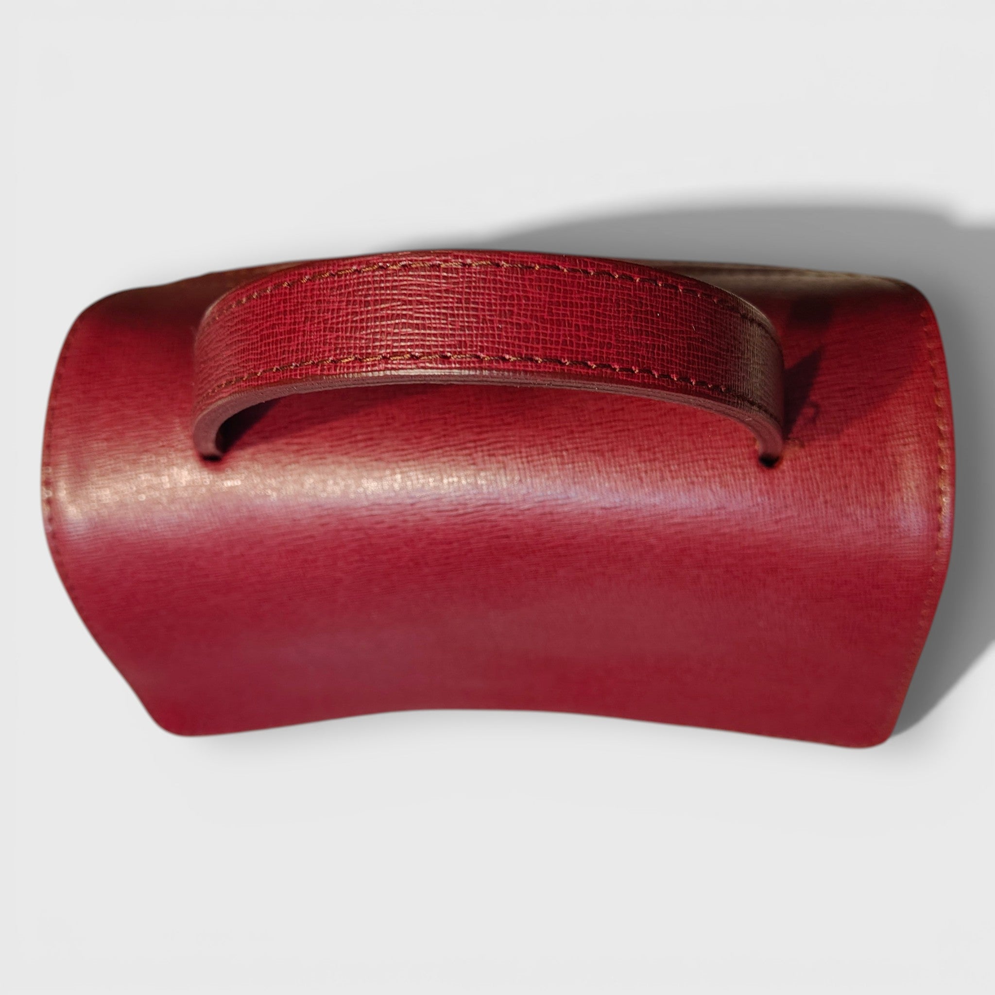 Pelletteria Pelle Nuda Milano, Artigianato Italiano, Vera pelle, Negozio borse donna, Amor rosso scuro