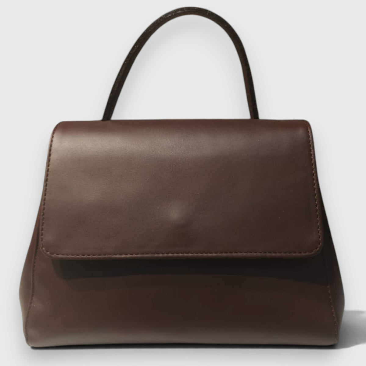 Pelletteria Pelle Nuda Milano, vera pelle italiana, Negozio borse donna, Amor marrone scuro