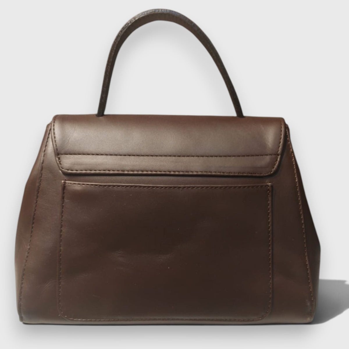 Pelletteria Pelle Nuda Milano, vera pelle italiana, Negozio borse donna, Amor marrone scuro
