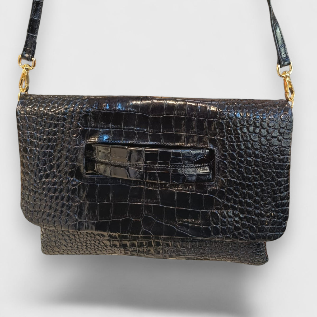 Pelletteria Pelle Nuda Milano, Vera pelle italiana, Negozio borse donna, Big Bea nero cocco