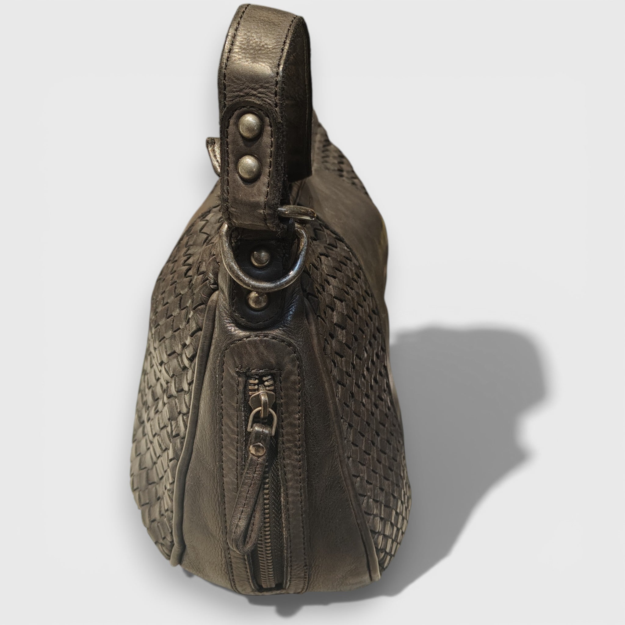 Pelletteria Pelle Nuda Milano, Artigianato Italiano, Vera pelle, Negozio borse donna, Corinna nero