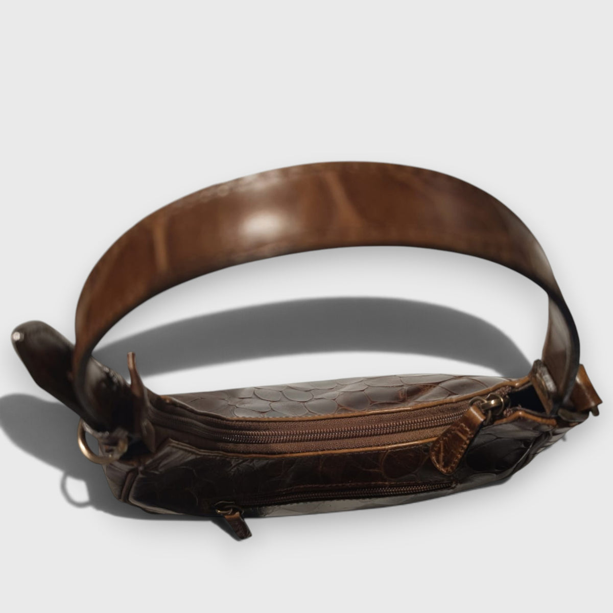 Pelletteria Pelle Nuda Milano, Vera pelle Italiana, Negozio borse donna, Dalila marrone cocco