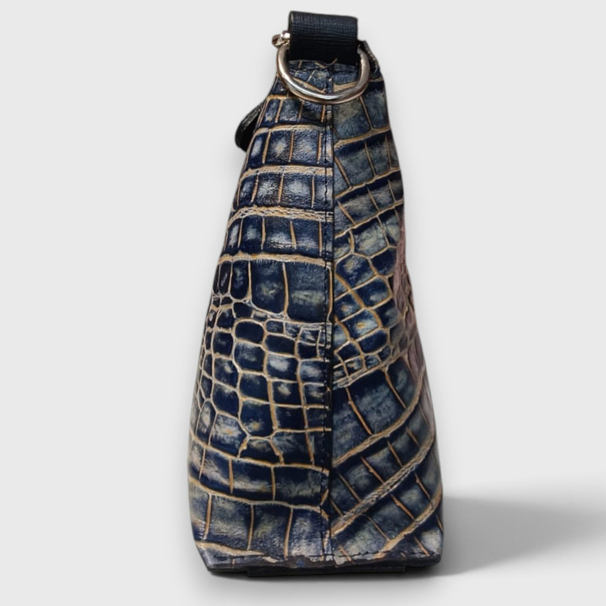 Pelletteria Pelle Nuda MIlano, Vera pelle italiana, Negozio borse donna, Dalila blu cocco
