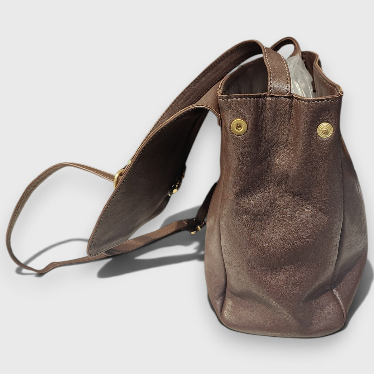 Pelletteria Pelle Nuda Milano, Vera pelle Italiana, Negozio borse donna, Artigianato italiano, Dora marrone