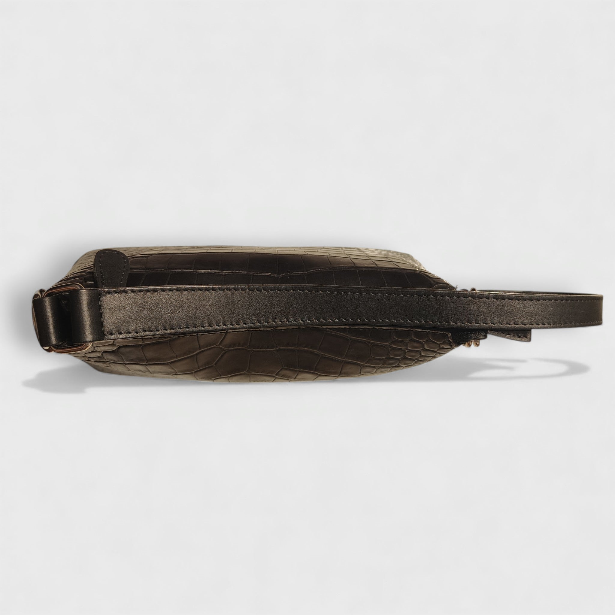 Pelletteria Pelle Nuda Milano, Artigianato Italiano, Vera pelle, Negozio borse donna, Isotta nero cocco