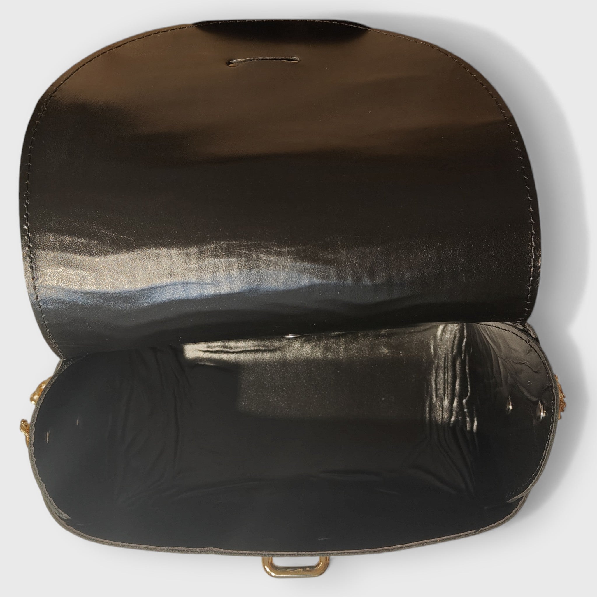 Pelletteria Pelle Nuda Milano, Artigianato Italiano, Vera pelle, Negozio borse donna, Mini lory cocco nero