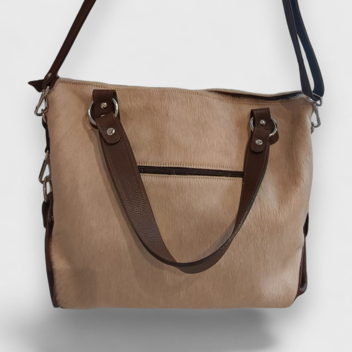 Pelletteria Pelle Nuda Milano, Vera pelle Italiana, Negozio borse donna, Torino cavallino beige