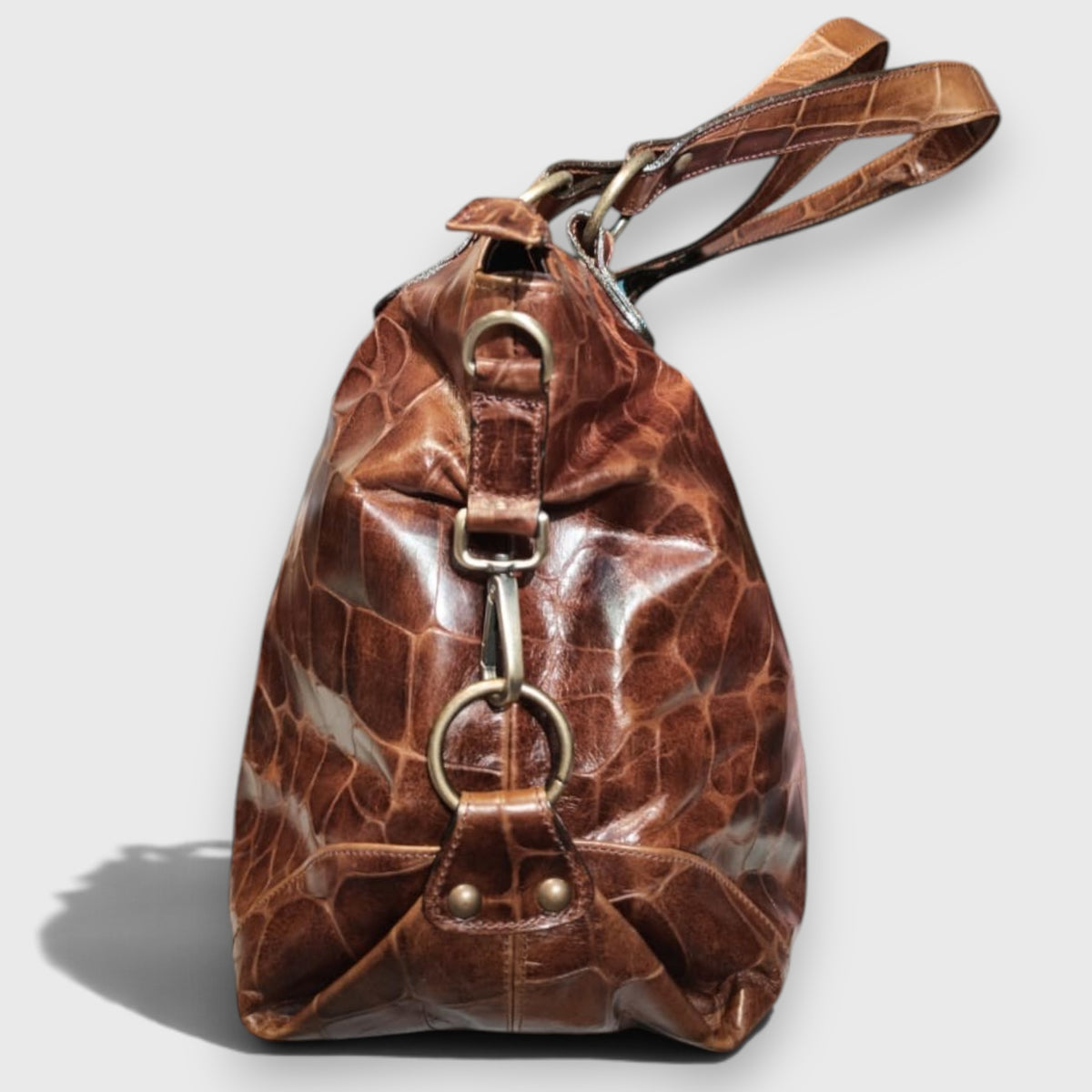 Pelletteria Pelle Nuda Milano, Vera Pelle Italiana, Negozio borse donna, Torino marrone cocco