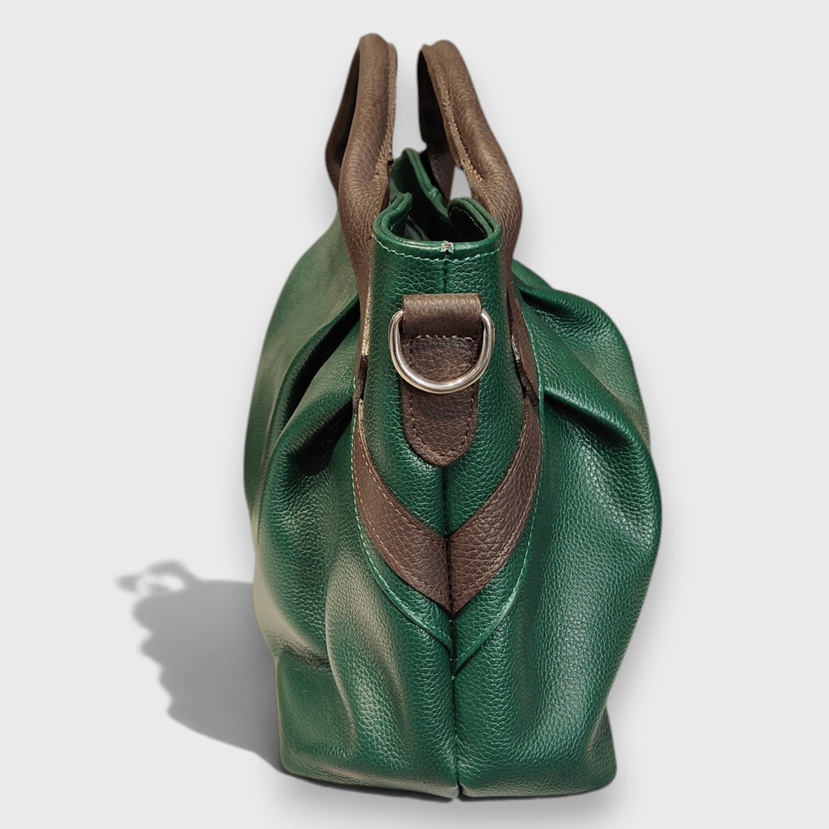 Pelletteria Pelle Nuda Milano, Vera pelle italiana, Negozio borse donna, Veronica verde