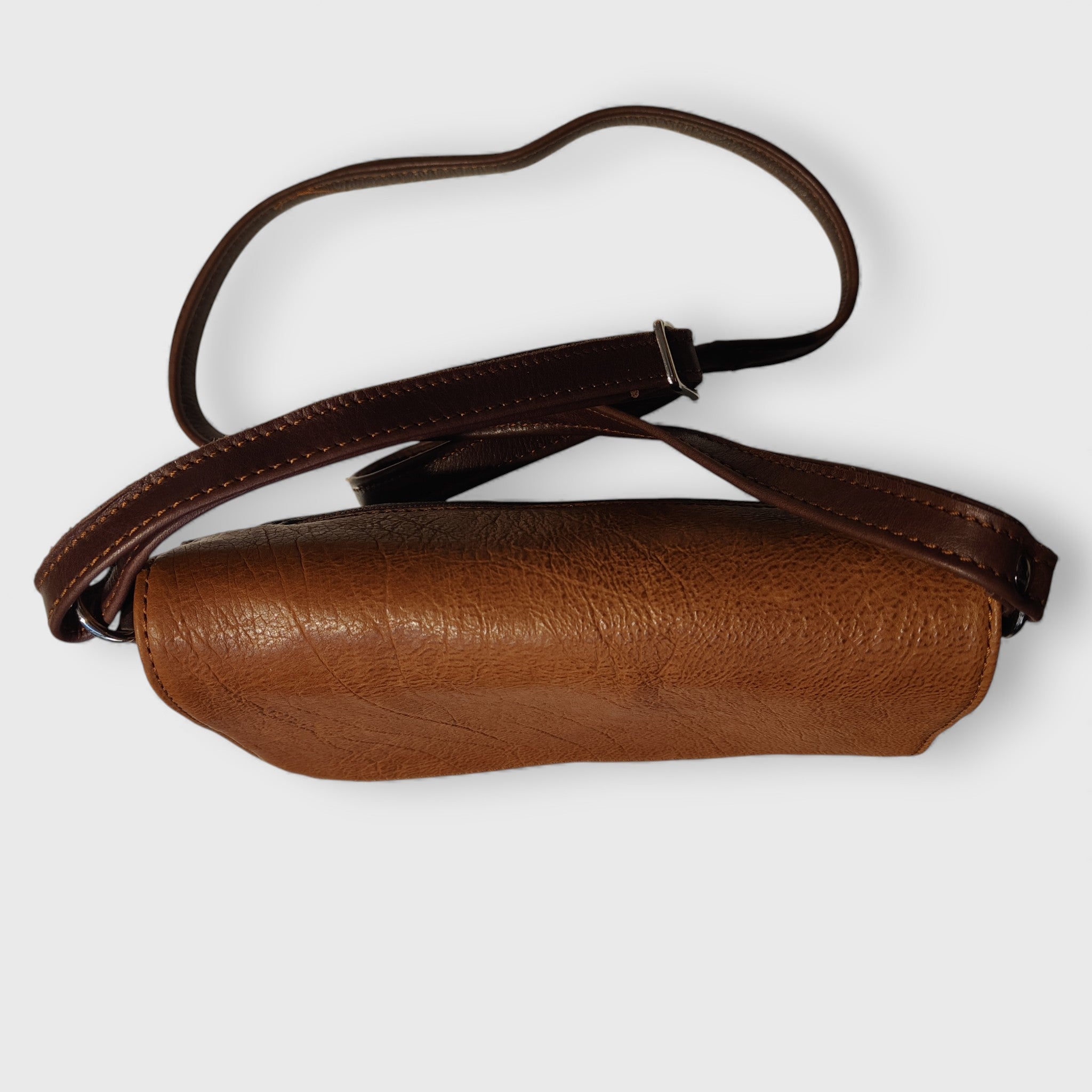 Pelletteria Pelle Nuda Milano, Artigianato italiano, Vera pelle, Negozio borse donna, 3 soffietti marrone patchwork